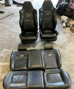 Vw Mk4 Golf 3dr Black Leather Recaro Seats Front And Rea